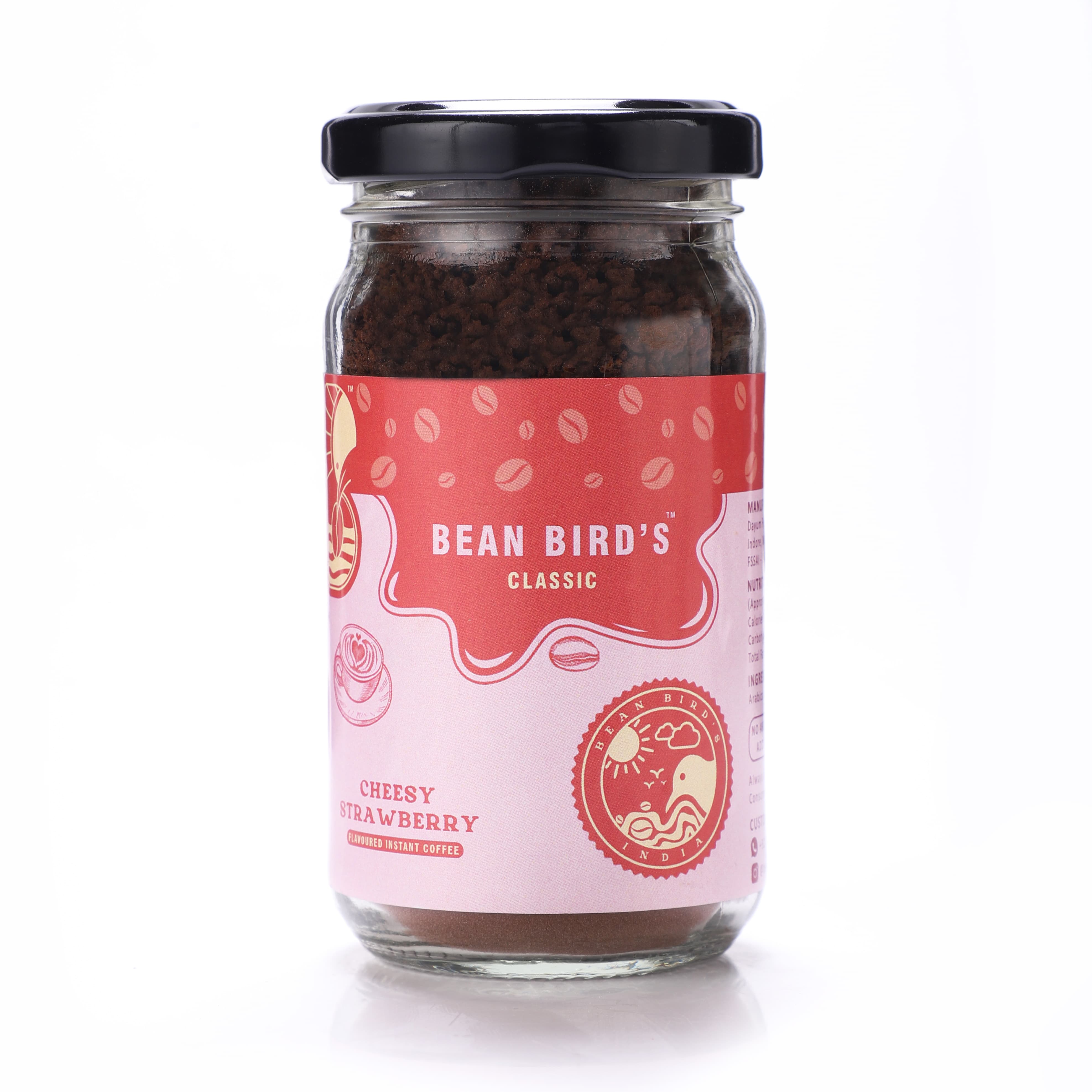 Bean Bird's Cheesy Strawberry